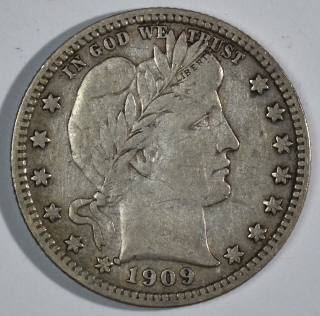 1909-D Barber Quarter: Your #1 shop for all things collectible.