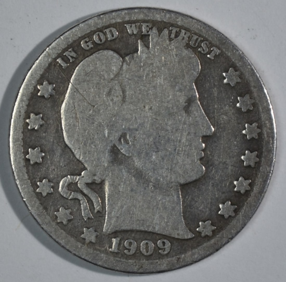 1909-O Barber Quarter (1 of 2)