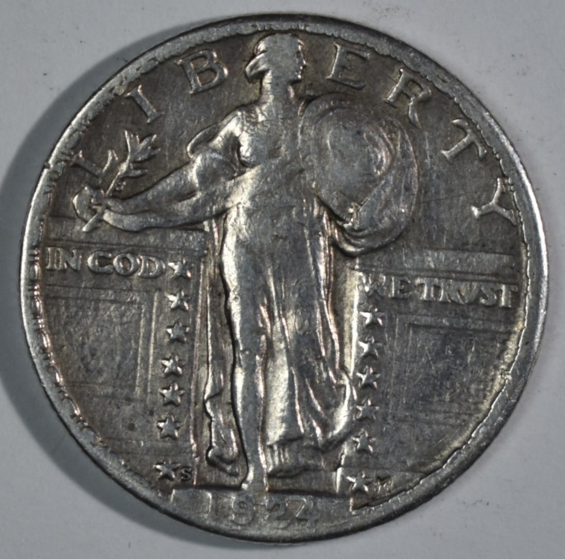 1924-S Standing Quarter: Bid with Vintage Auctions!