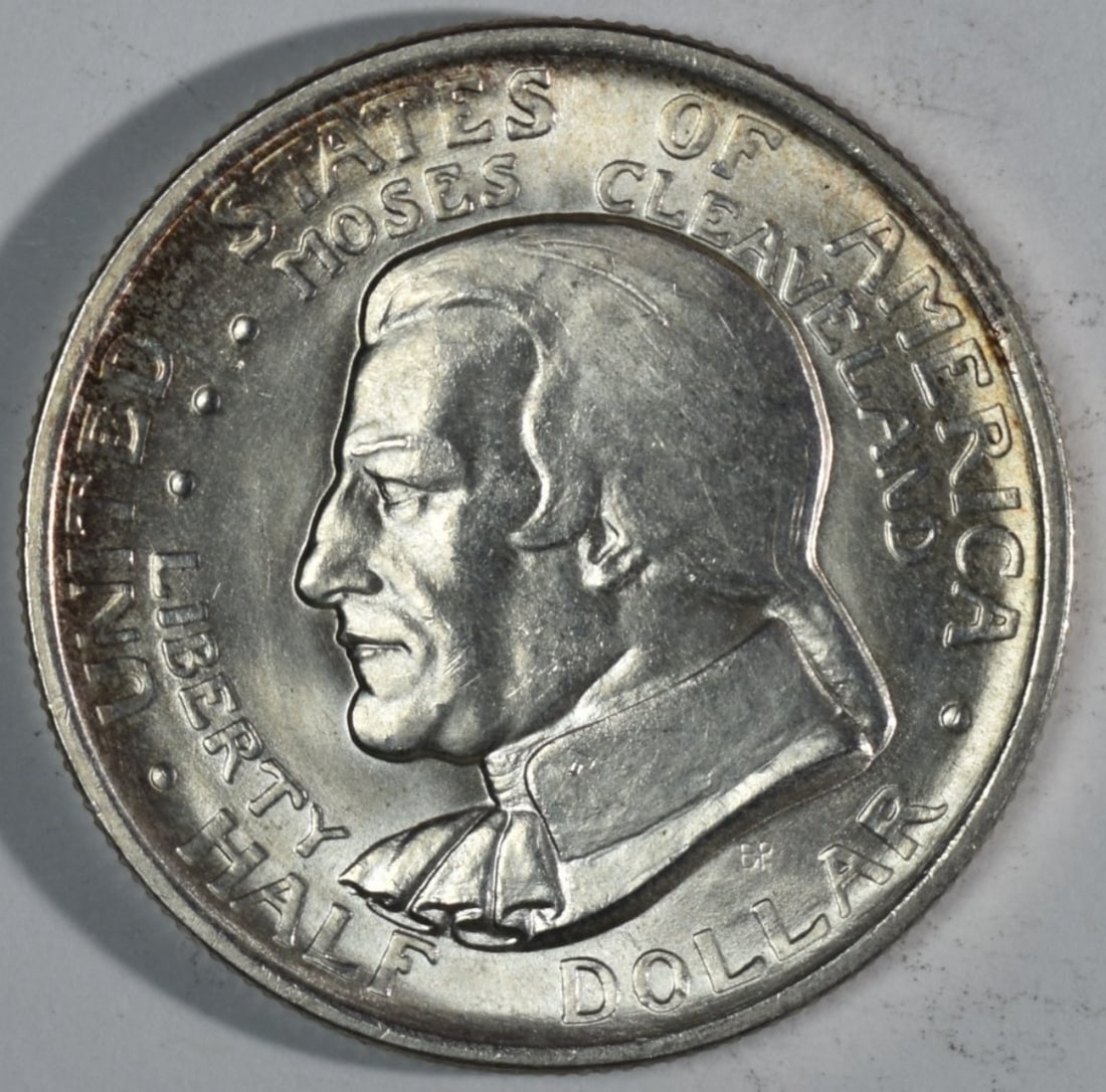 1936 Cleveland Commem Half: Bid live now!