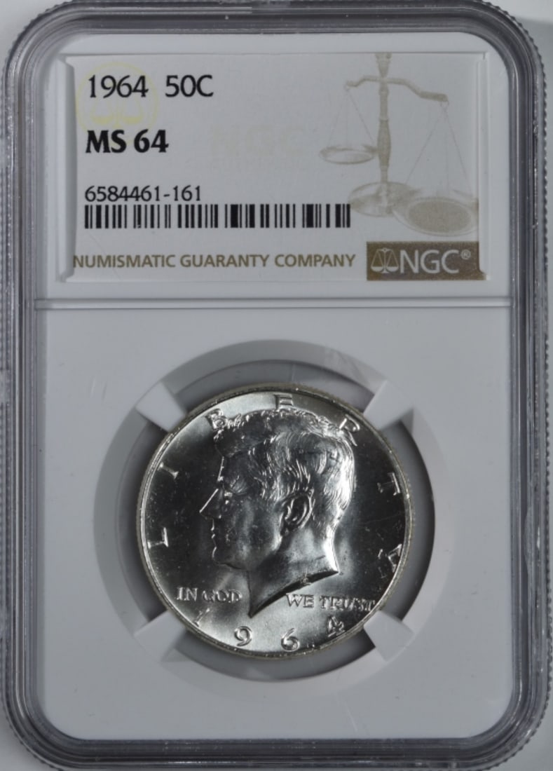 1964 Kennedy Half, NGC MS-64: Your #1 shop for all things collectible.