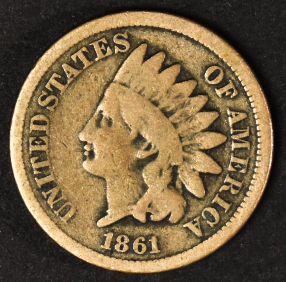 1861 Indian Cent (1 of 2)