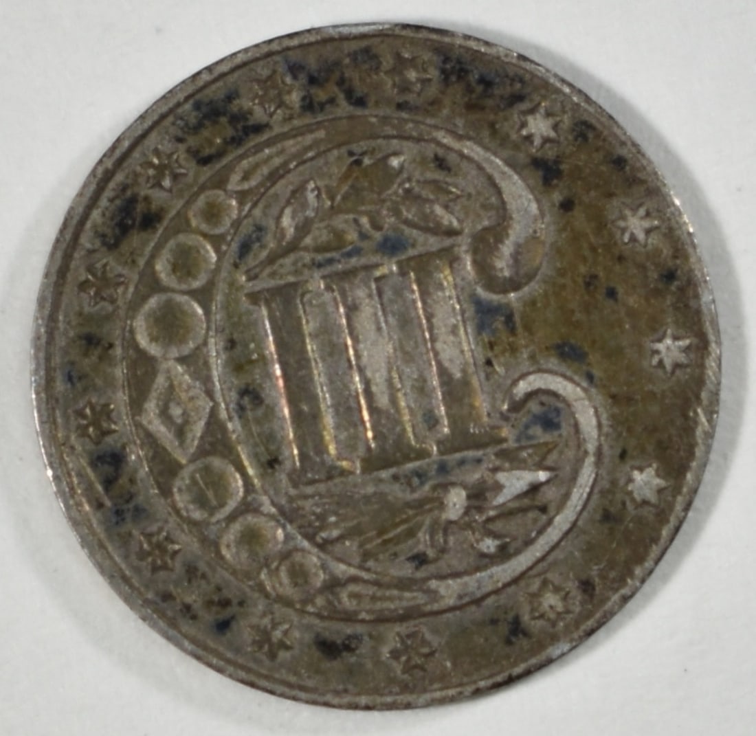 1860 3 Cent Silver - 2