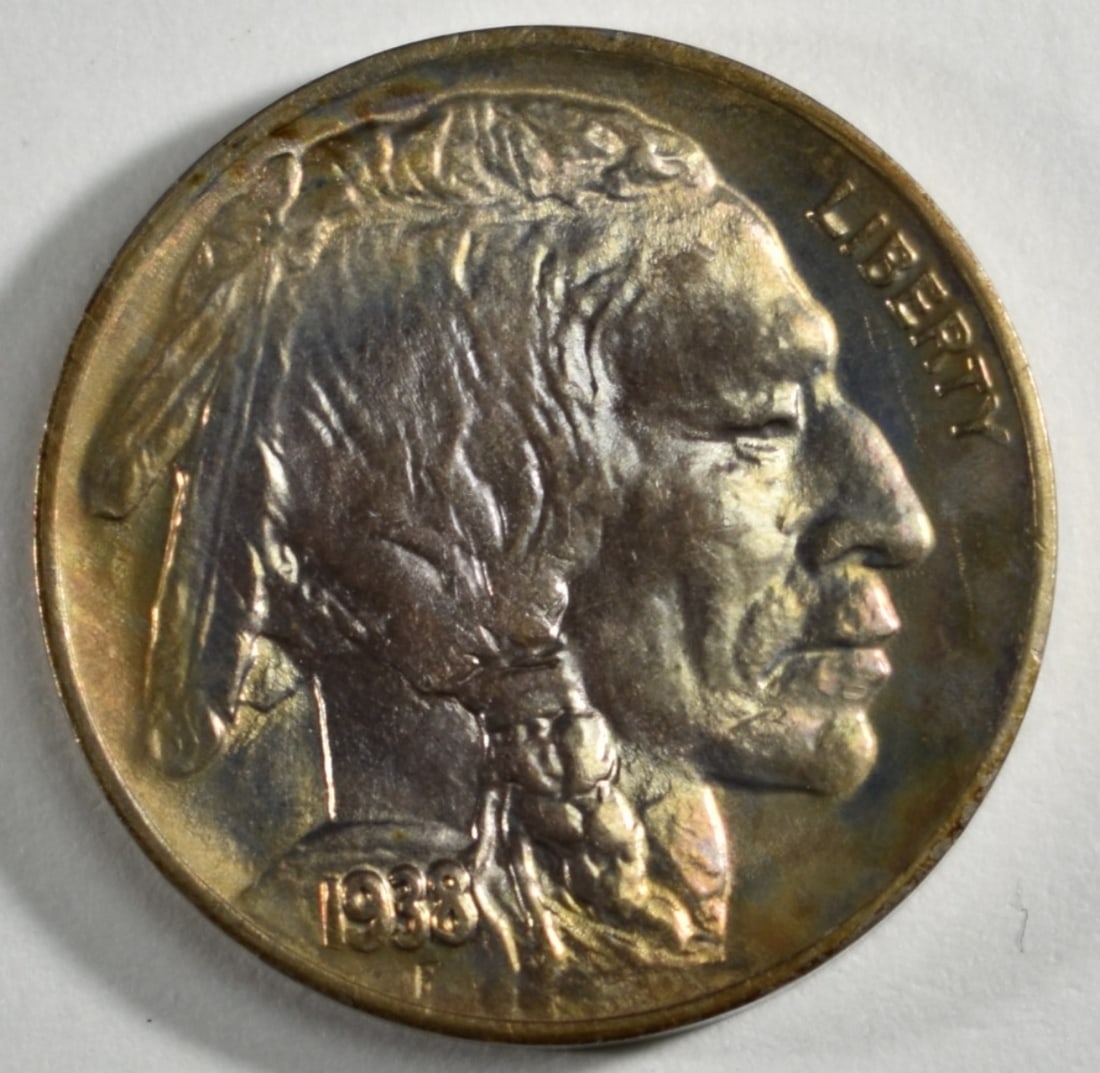 1938-D Buffalo Nickel: Bid with Vintage Auctions!