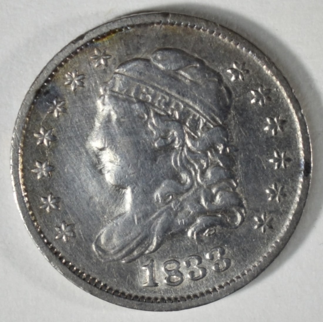 1833 Half Dime (1 of 2)