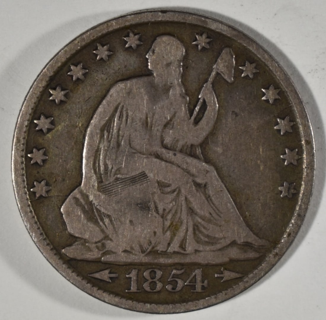 1854-O Seated Half Dollar (1 of 2)