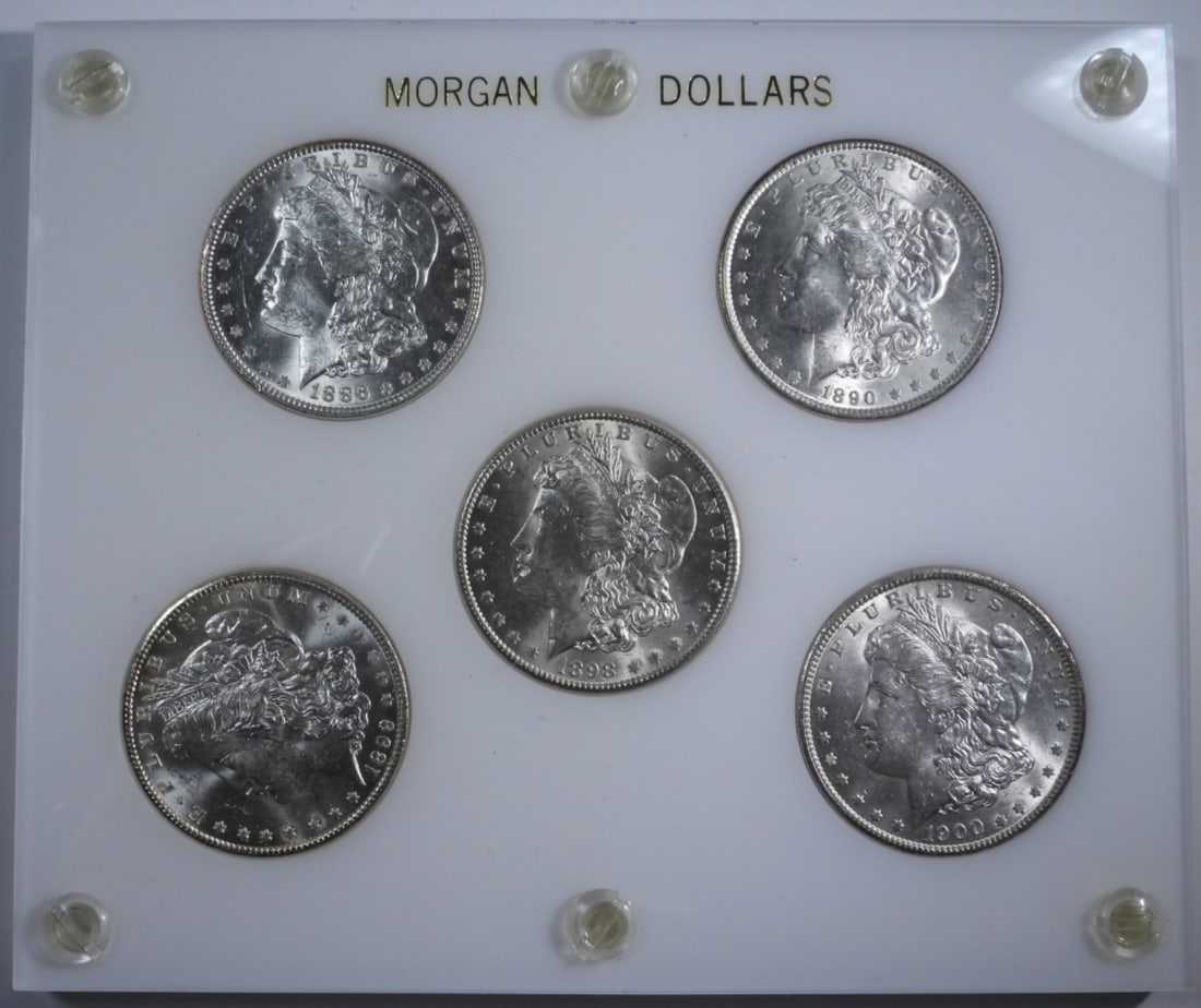 5- Morgan Dollars in Capital Holder (1 of 2)