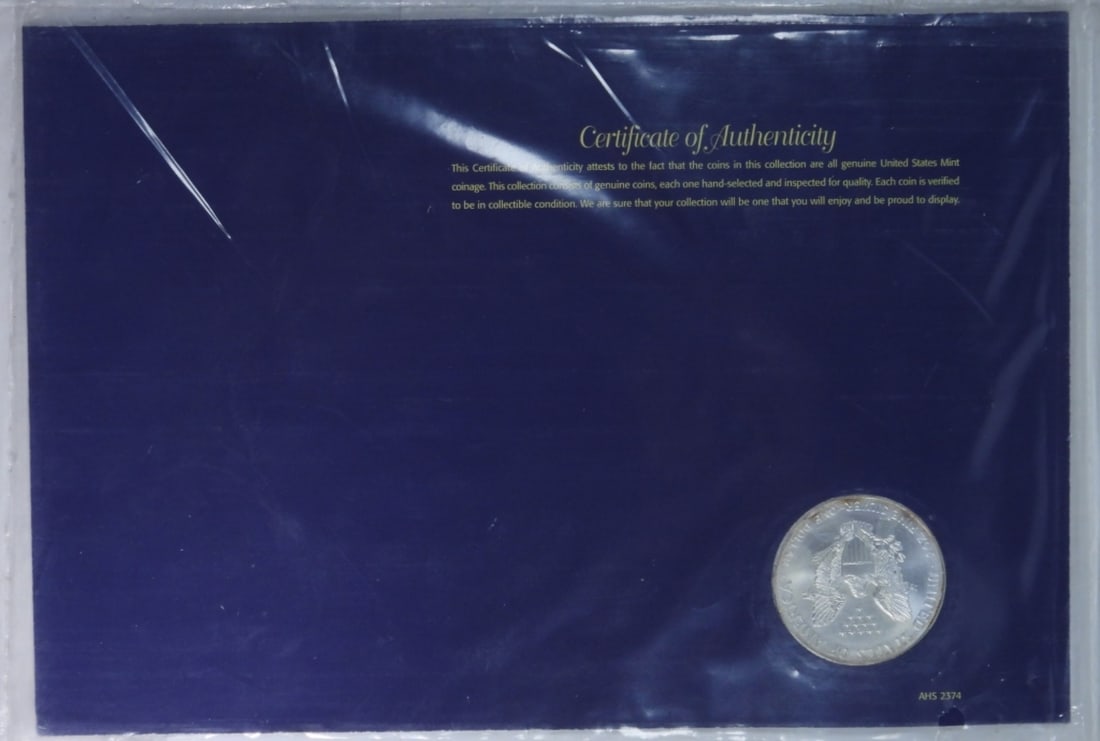 2000 Colorized Am. Silver Eagle - 2