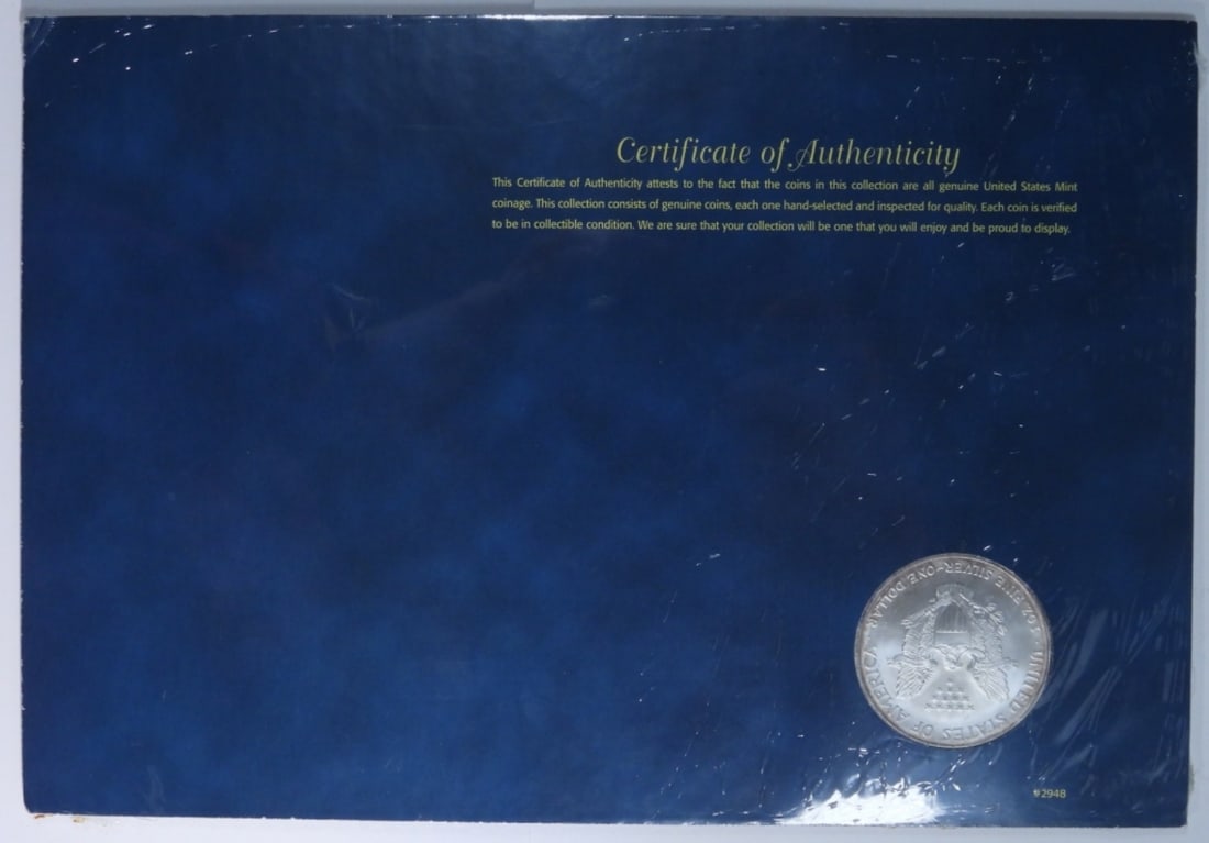 2005 Colorized Am. Silver Eagle - 2