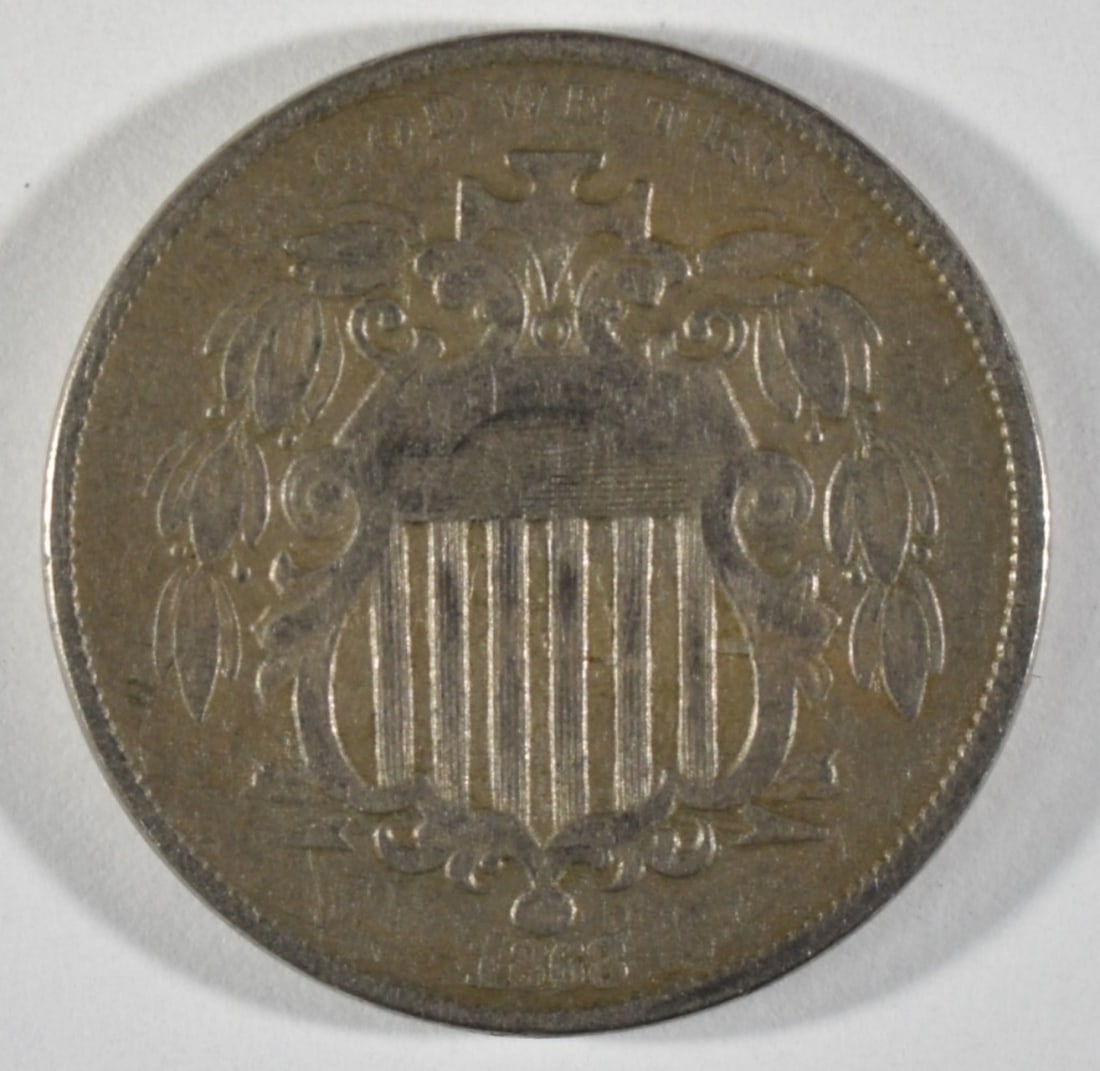 1868 Shield Nickel (1 of 2)