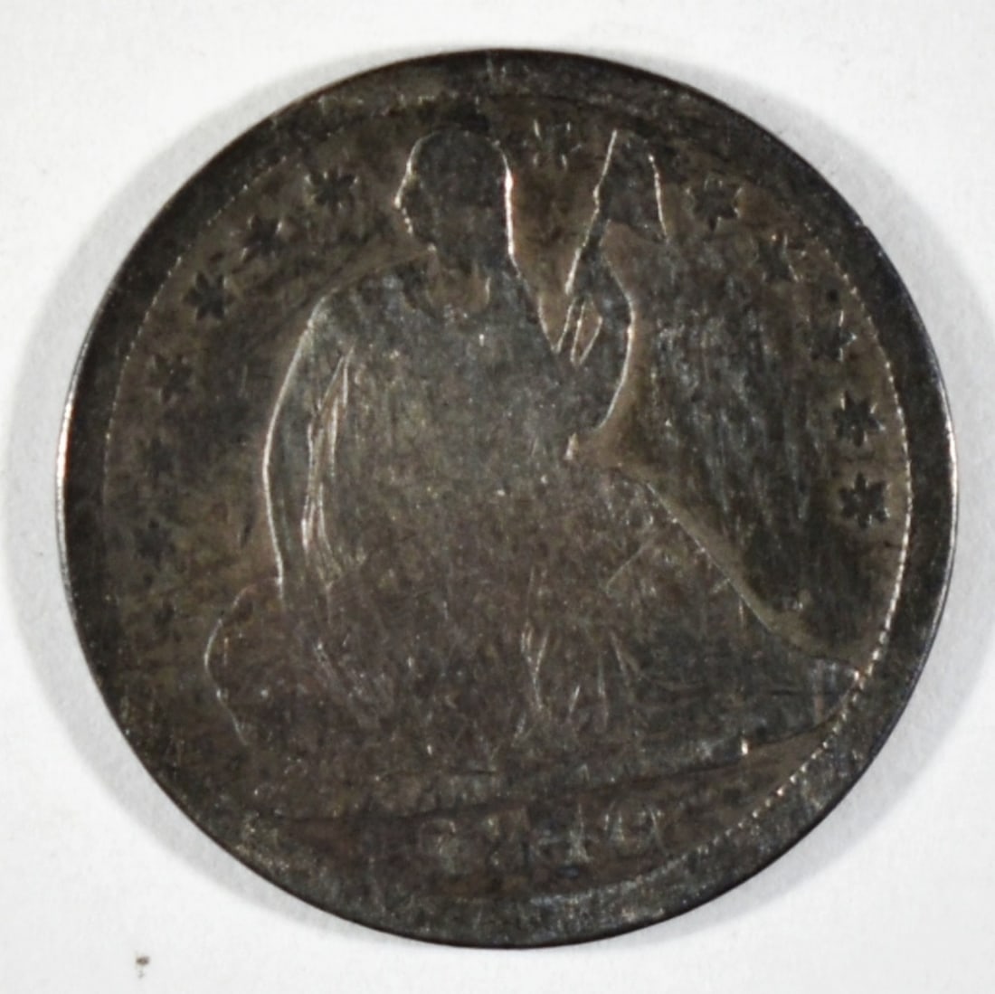 1840 Seated Half Dime: Follow us on Facebook, Instagram, X, and TikTok.