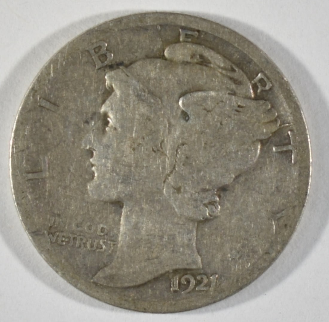 1921-D Mercury Dime (1 of 2)