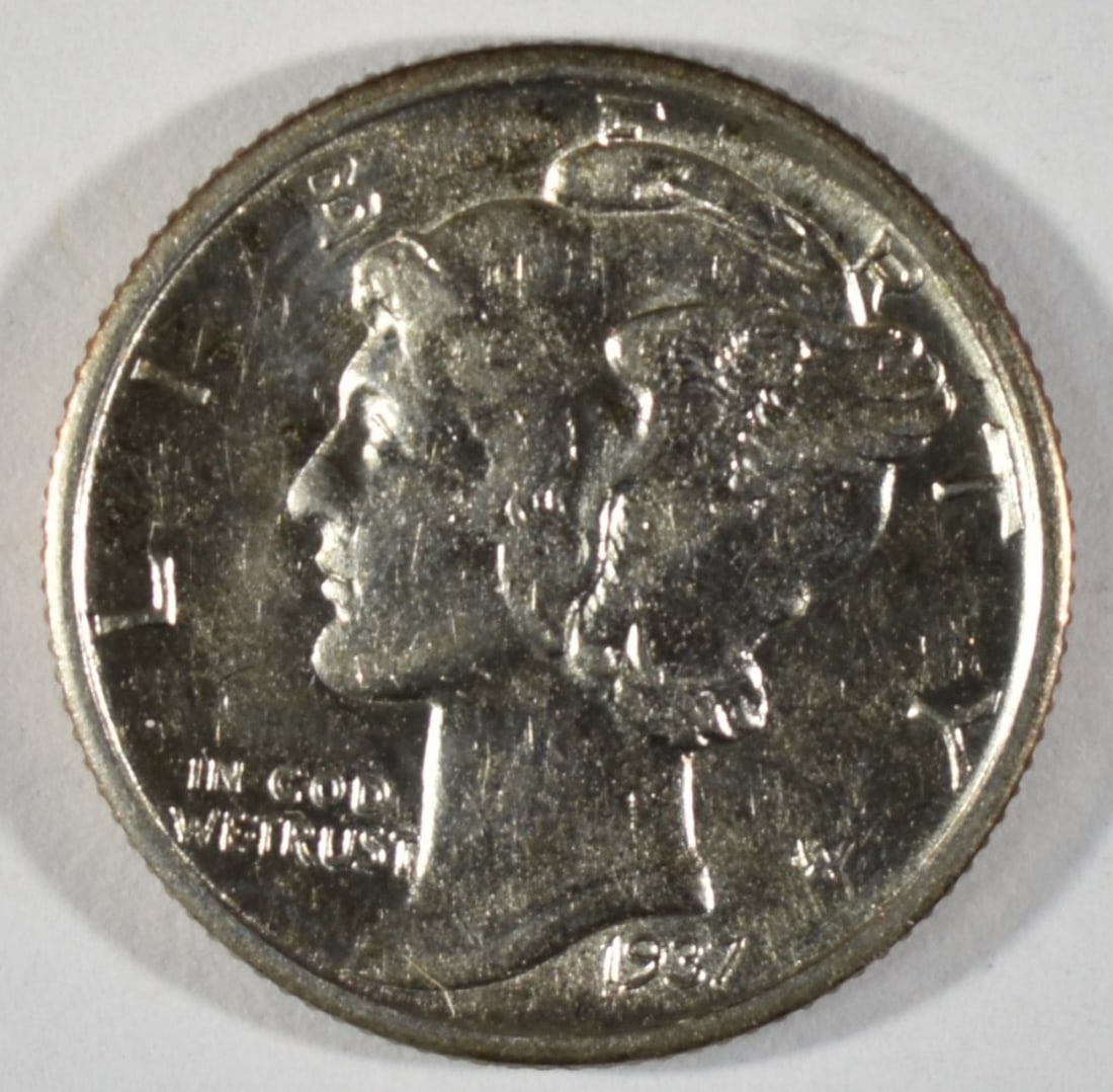 1937-D Mercury Dime (1 of 2)