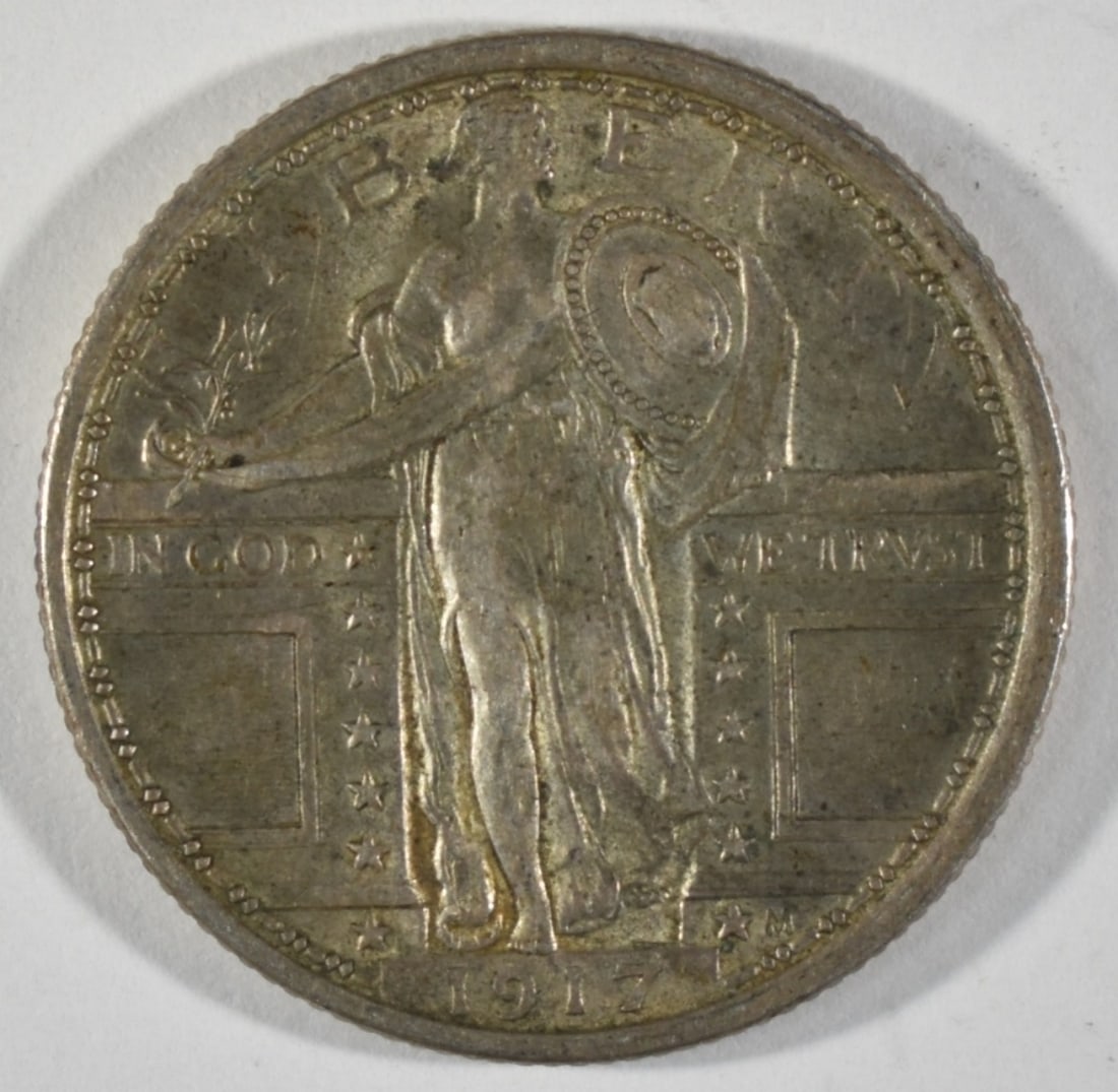 1917 T-1 Standing Liberty Quarter: Top-rated online Auction House.