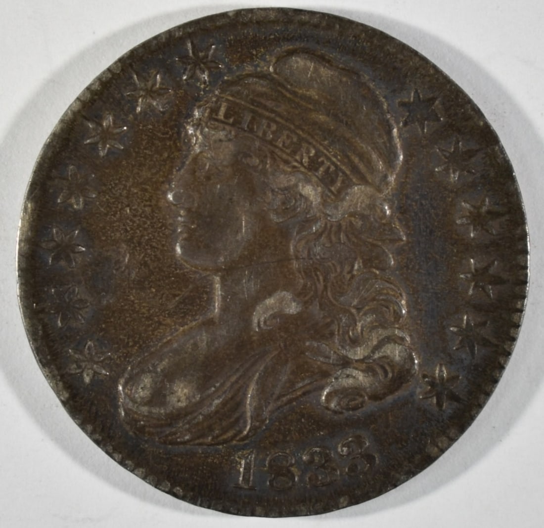 1833 Bust Half Dollar (1 of 2)