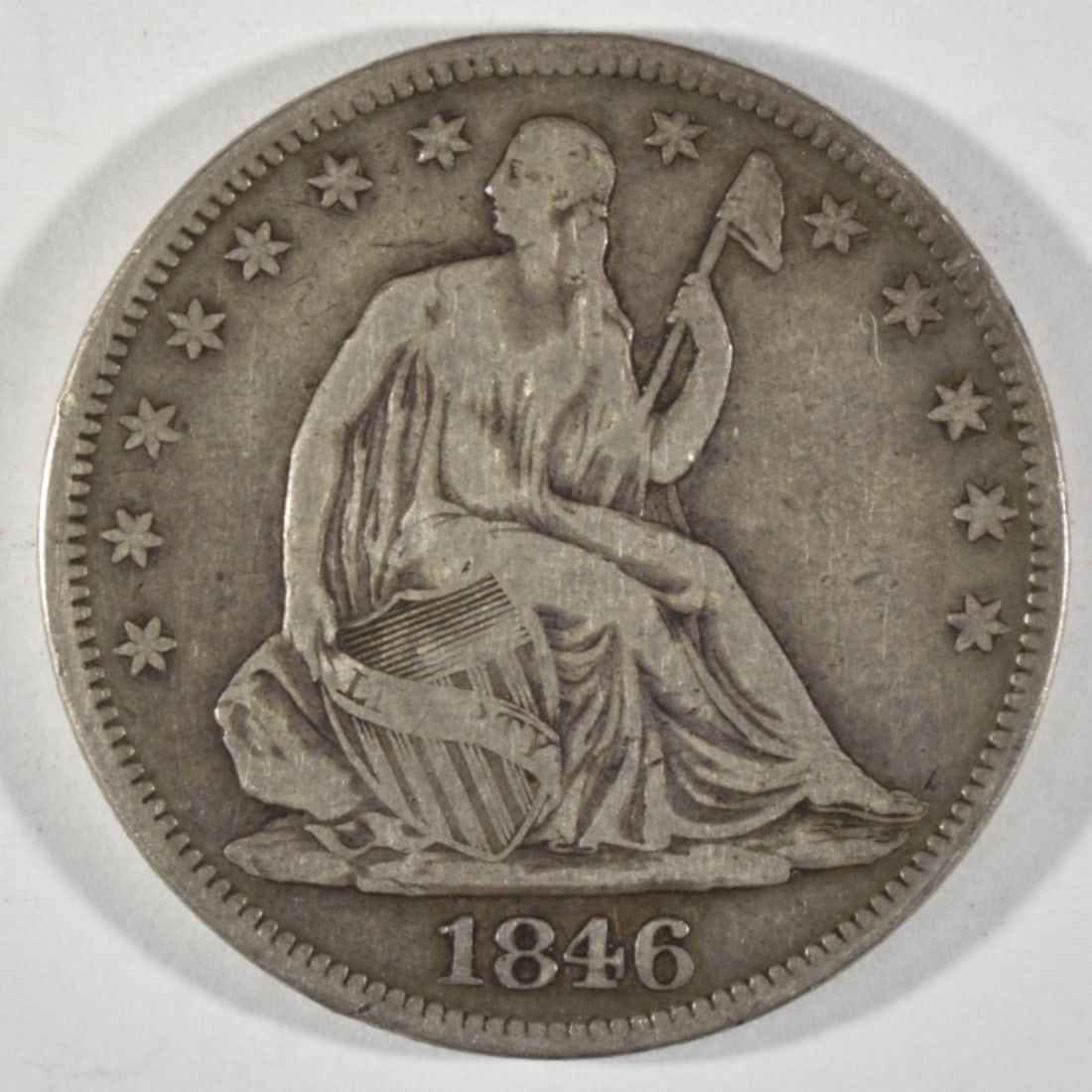 1846 Seated Half Dollar (1 of 2)