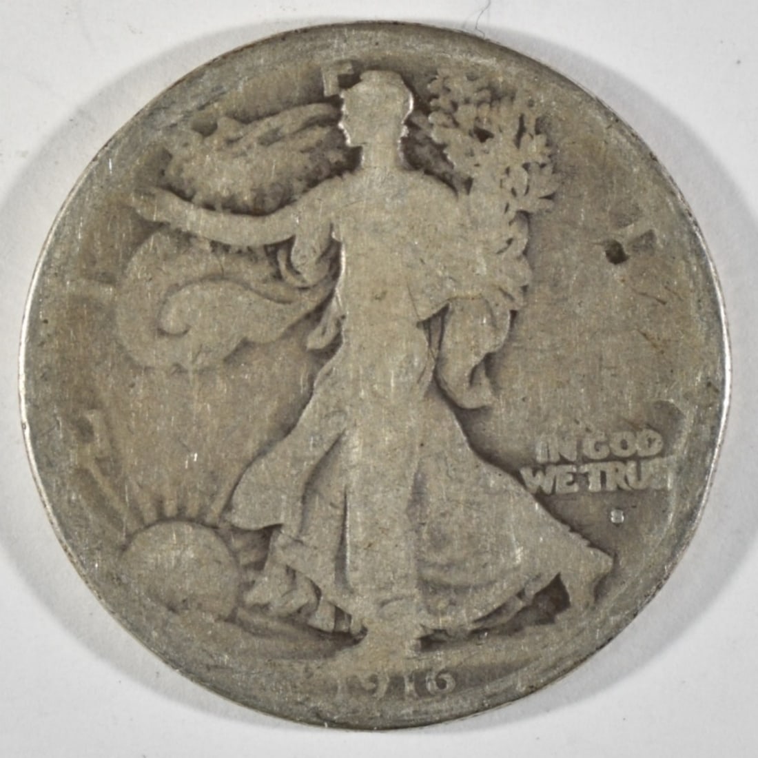 1916-S Walking Liberty: Follow us on Facebook, Instagram, X, and TikTok.