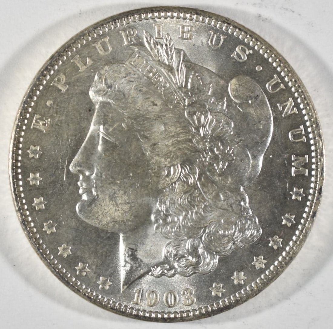 1903-O Morgan Dollar, Nice: Bid live now!
