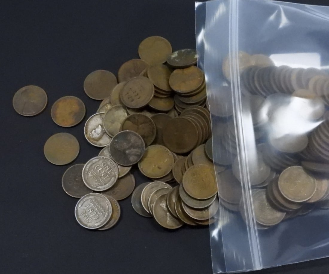 250 WHEAT CENTS (1909-1919) P-D-S: GREAT MIX - CIRC or BETTER