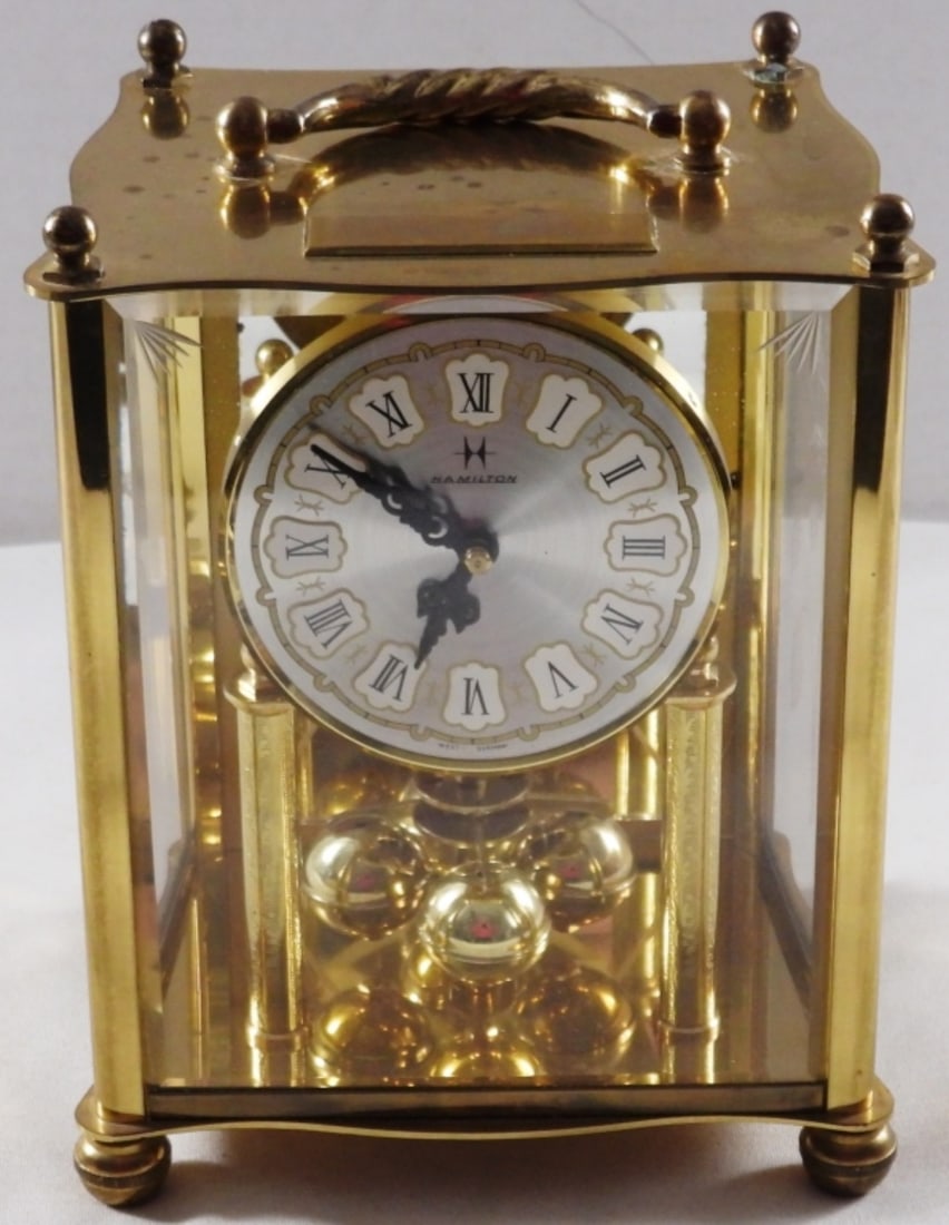 Vintage Hamilton Carriage Clock (1 of 9)