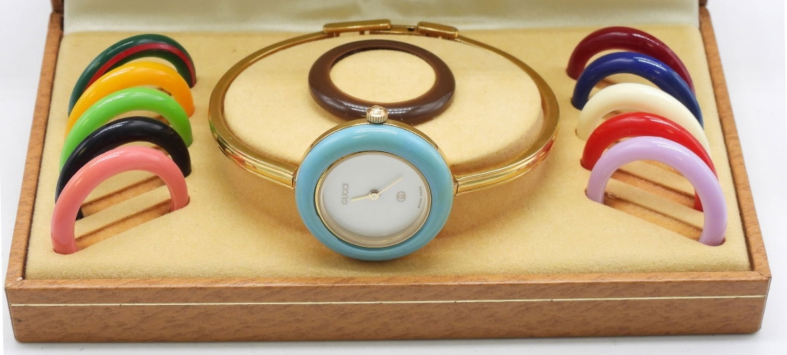 Gucci Bezel Interchangeable Watch Set - 2