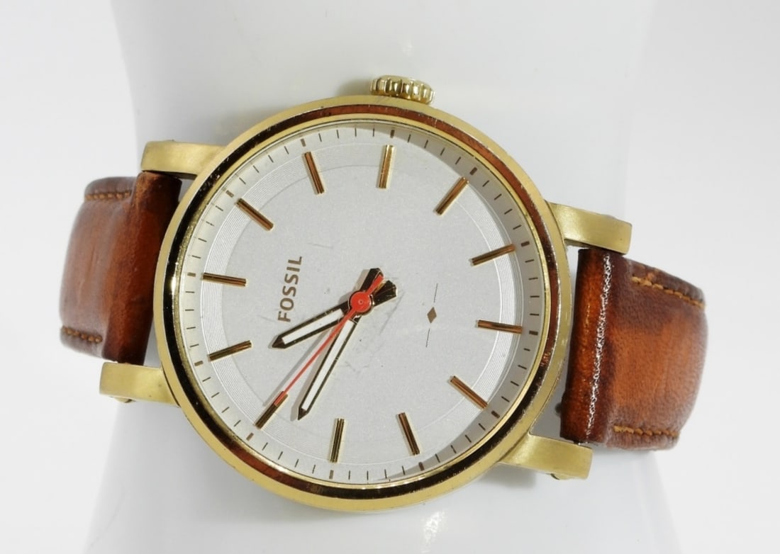 Fossil ES4181 Three Hand Genuine Leather (1 of 2)