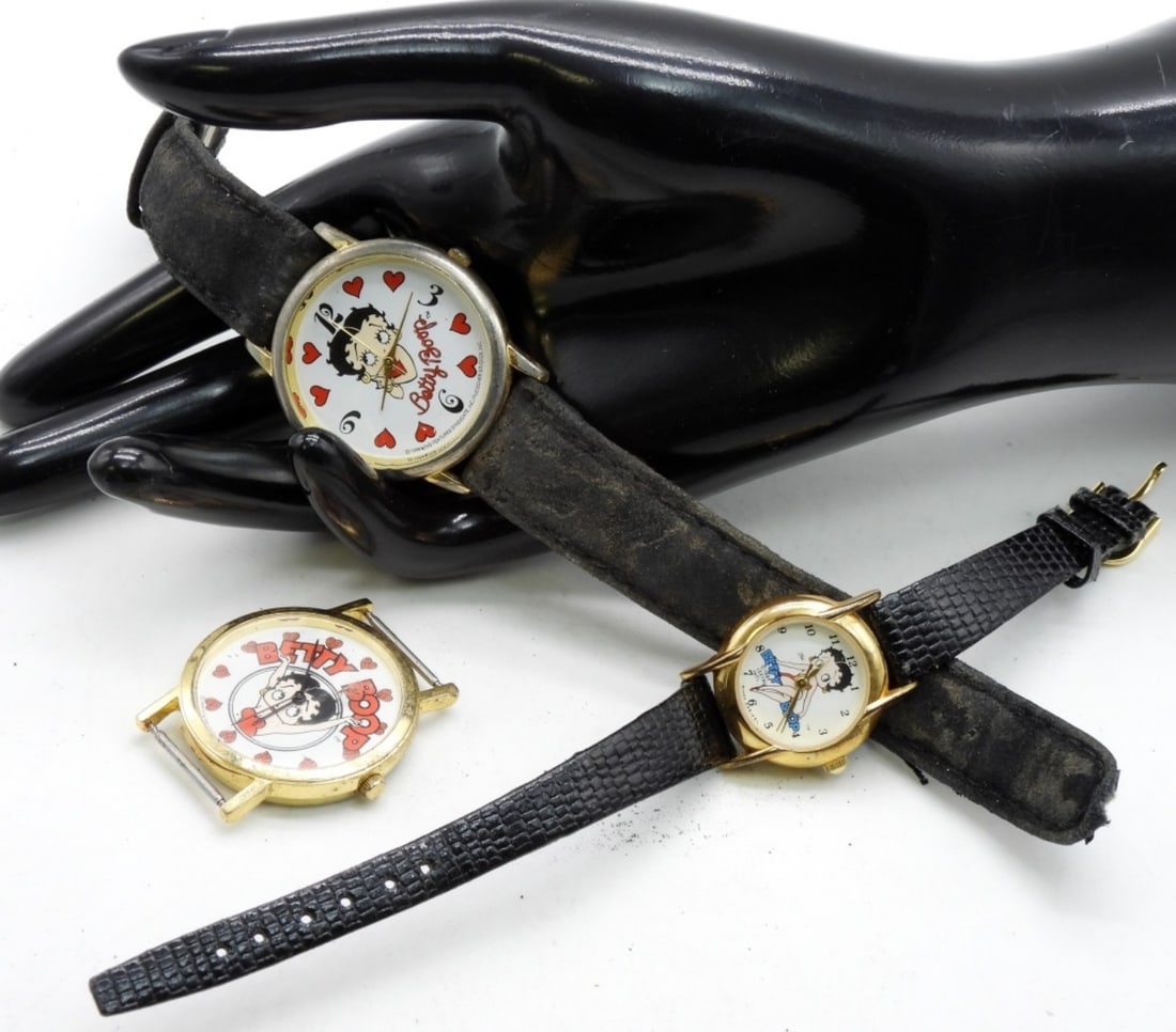 (3) Betty Boop Watches (1 of 2)