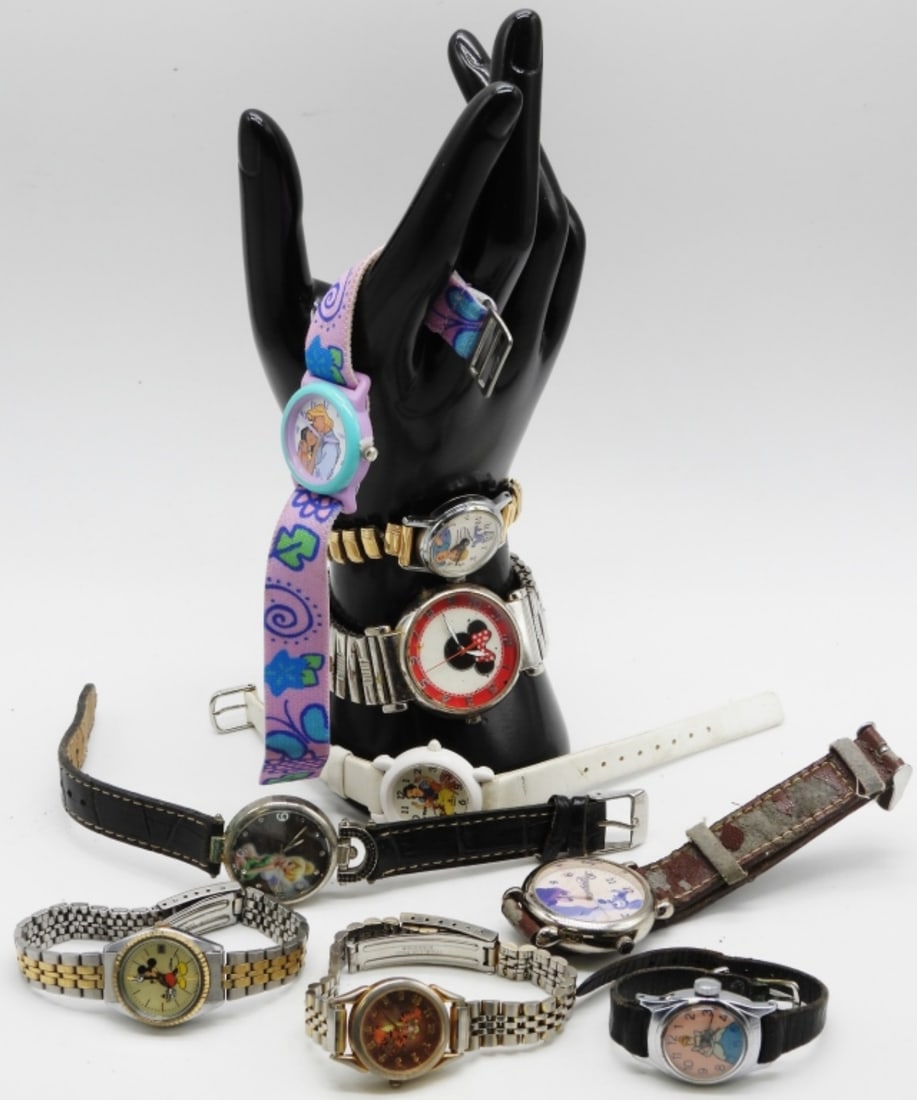 (9) Disney Child & Adult Watches (1 of 2)