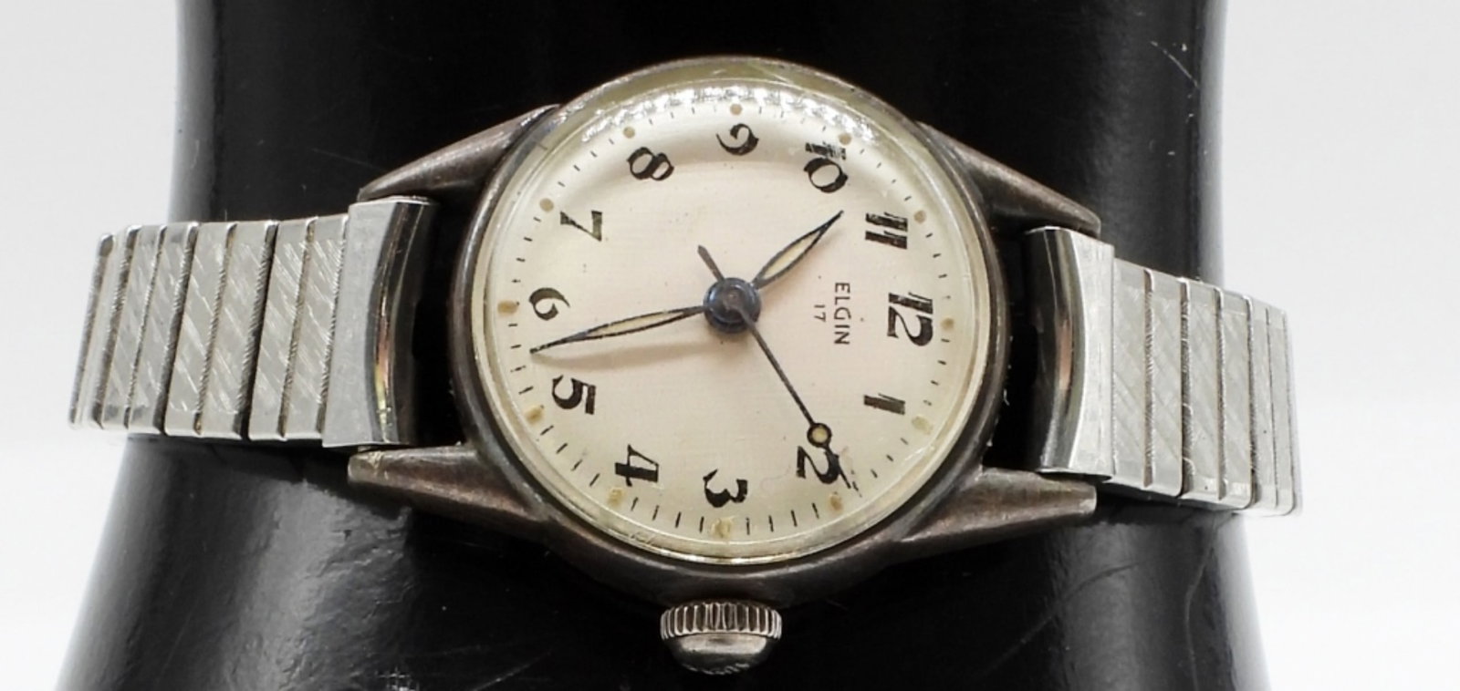 Women's Sterling Elgin Dainty Watch (1 of 1)