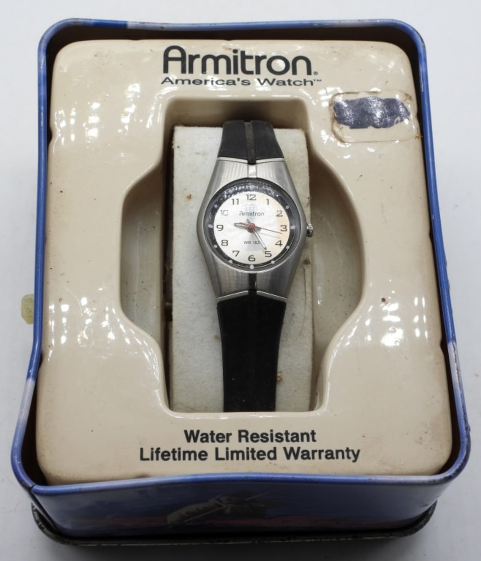 Armitron Sport Women's 25/6355: Easy Read Resin Strap Watch 165ft Water Resistant Watches are not verified, authenticated, or tested in running condition unless specified