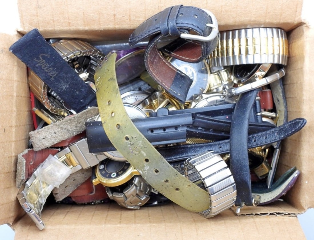 A Small Treasure Box Of Watch Parts (1 of 1)