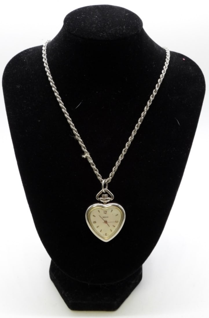 Relic Heart On A Chain: Simple & Watches are not verified, authenticated, or tested in running condition unless specified