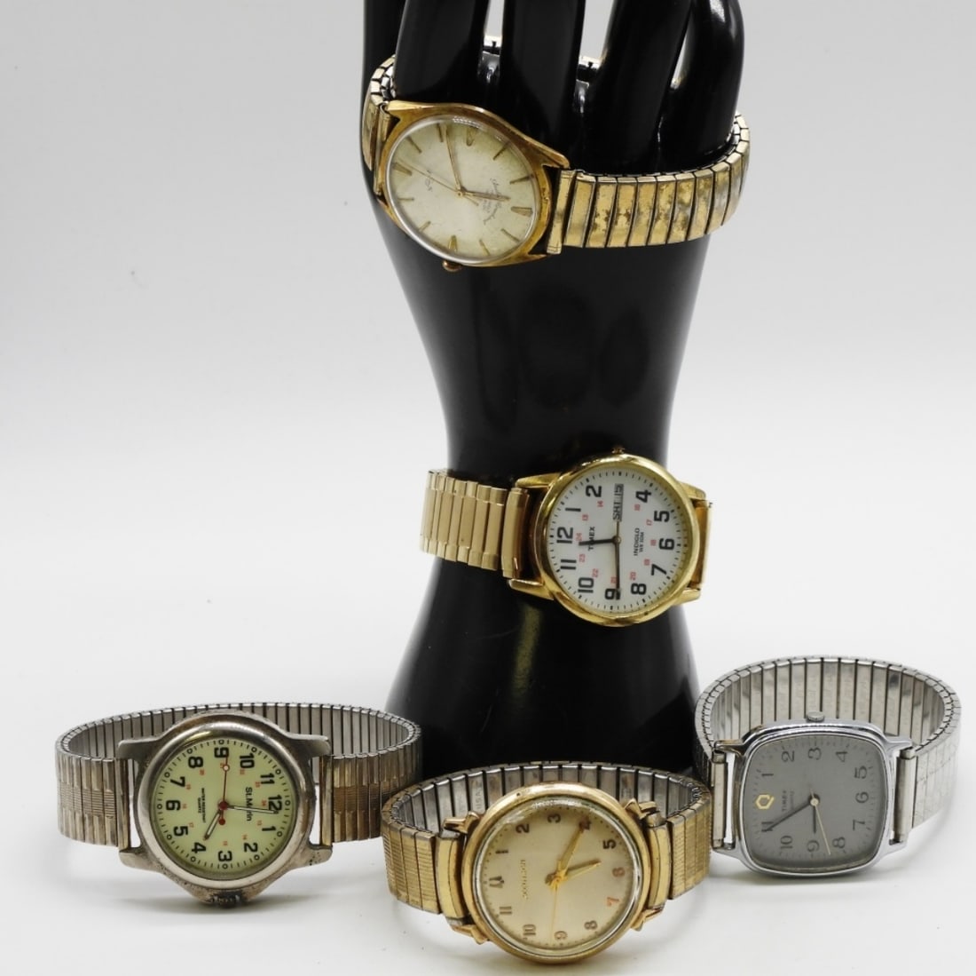 (5) Men's Stretch Band Watches (1 of 1)