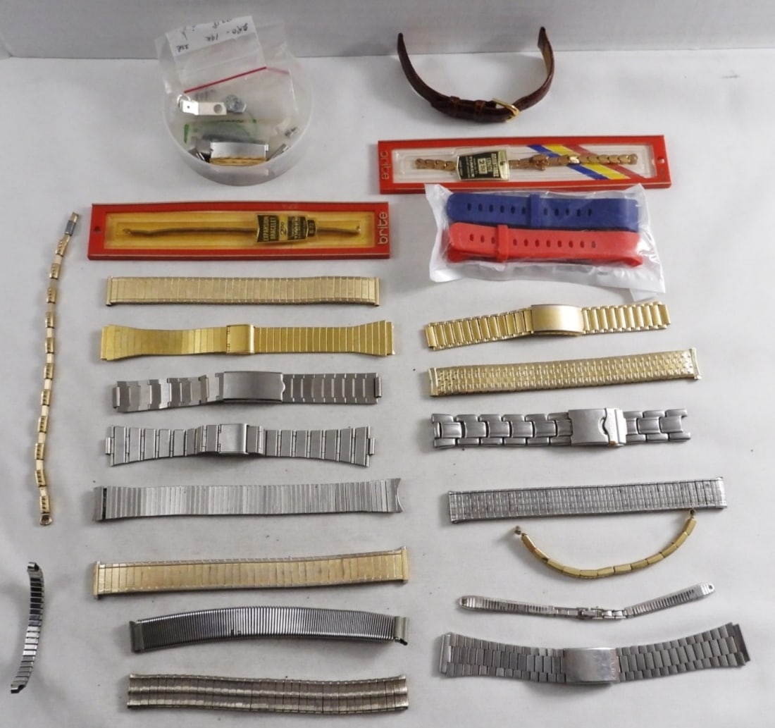 Mixed Lot Of Bands And Pins For Watches (1 of 1)