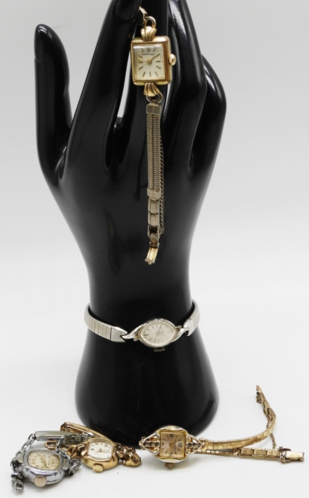 (5) Women's Vintage Watches: Watches are not verified, authenticated, or tested in running condition unless specified