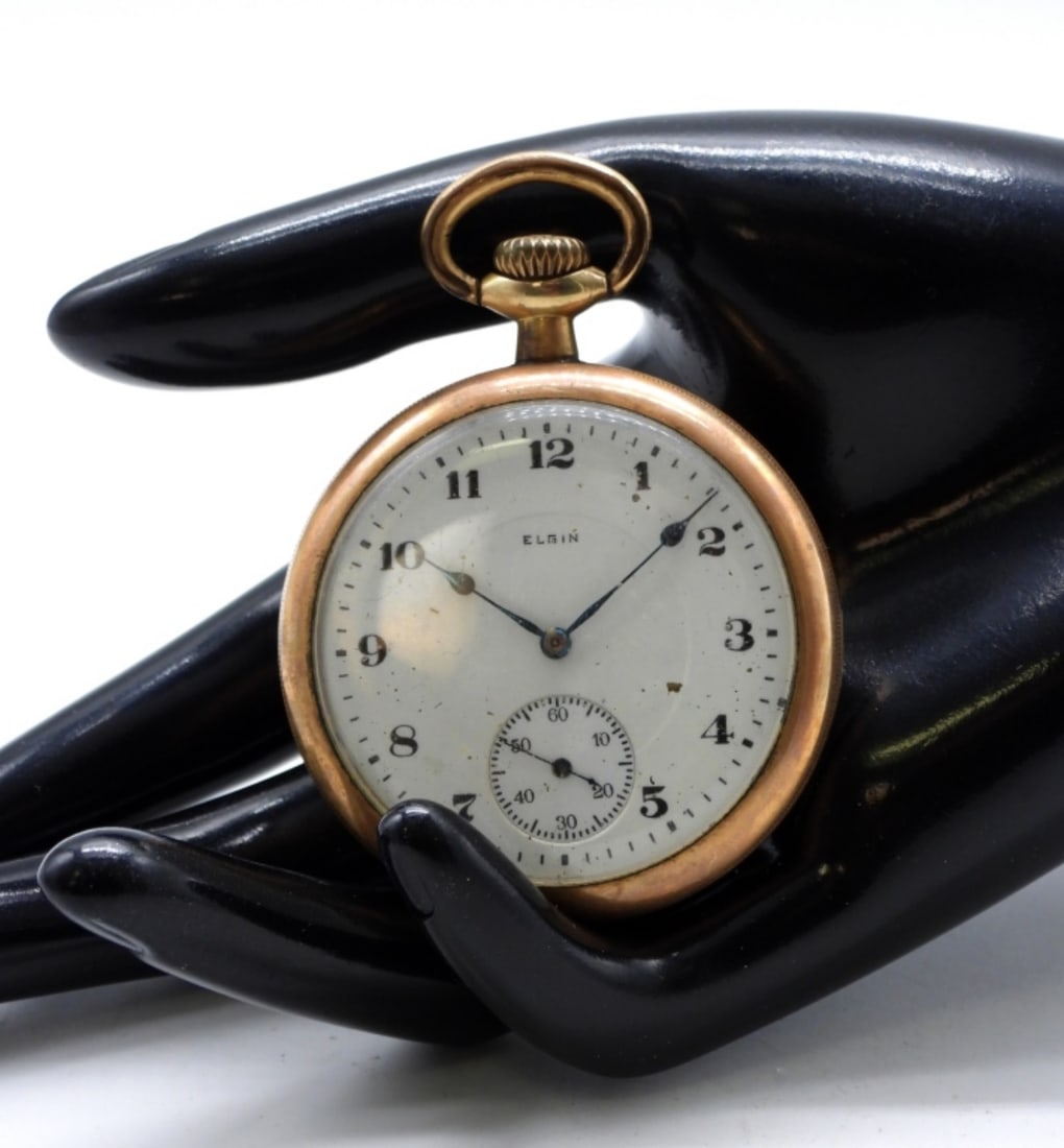 Elgin Open Faced Pocket Watch (1 of 3)