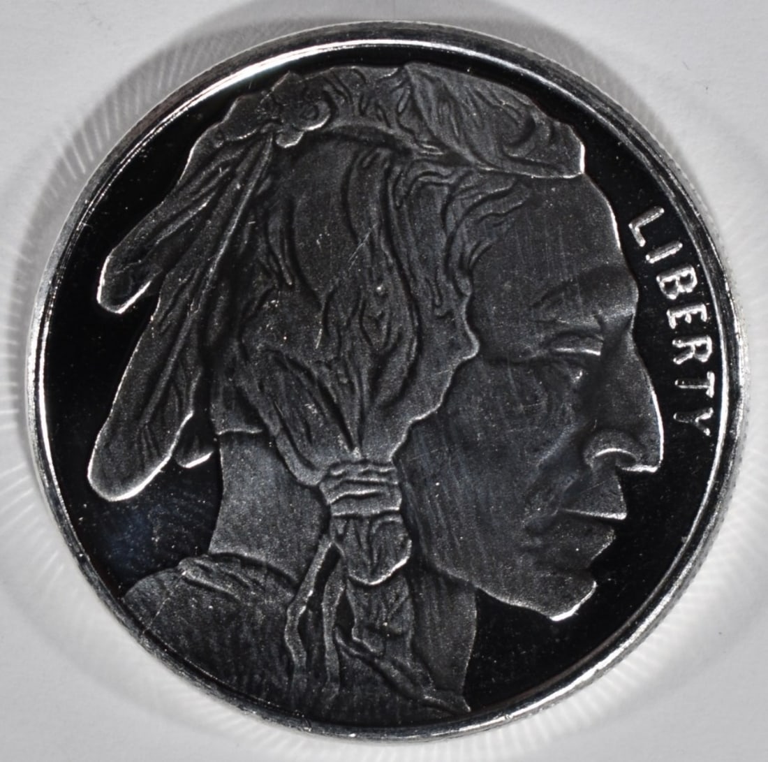 1/2oz 999 Silver Buffalo (1 of 2)