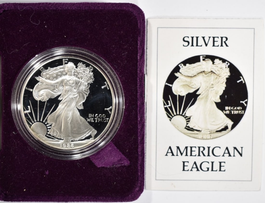 1986-S Proof Am. Silver Eagle (1 of 1)
