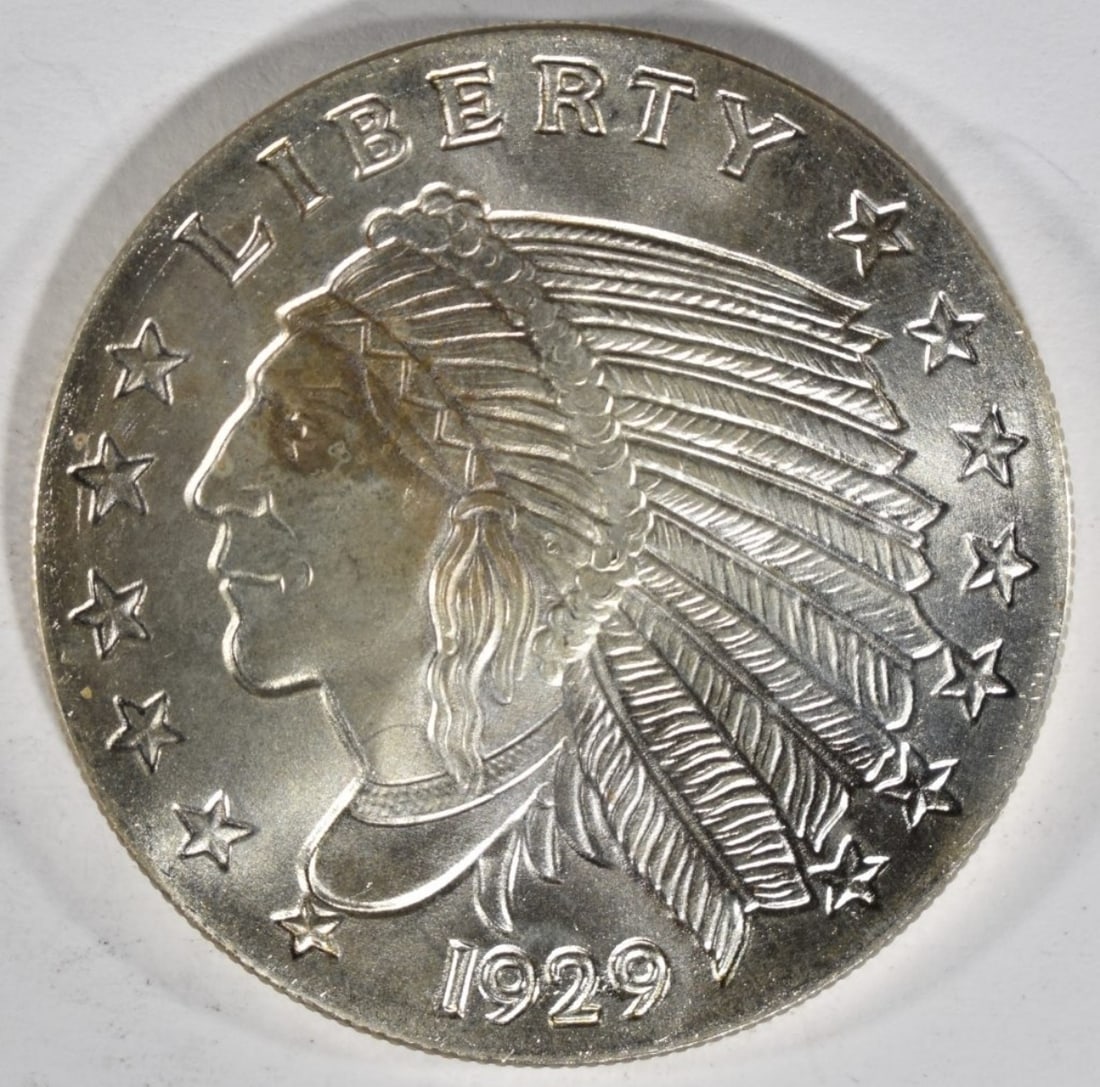 1oz Silver Round- Indian Head (1 of 2)