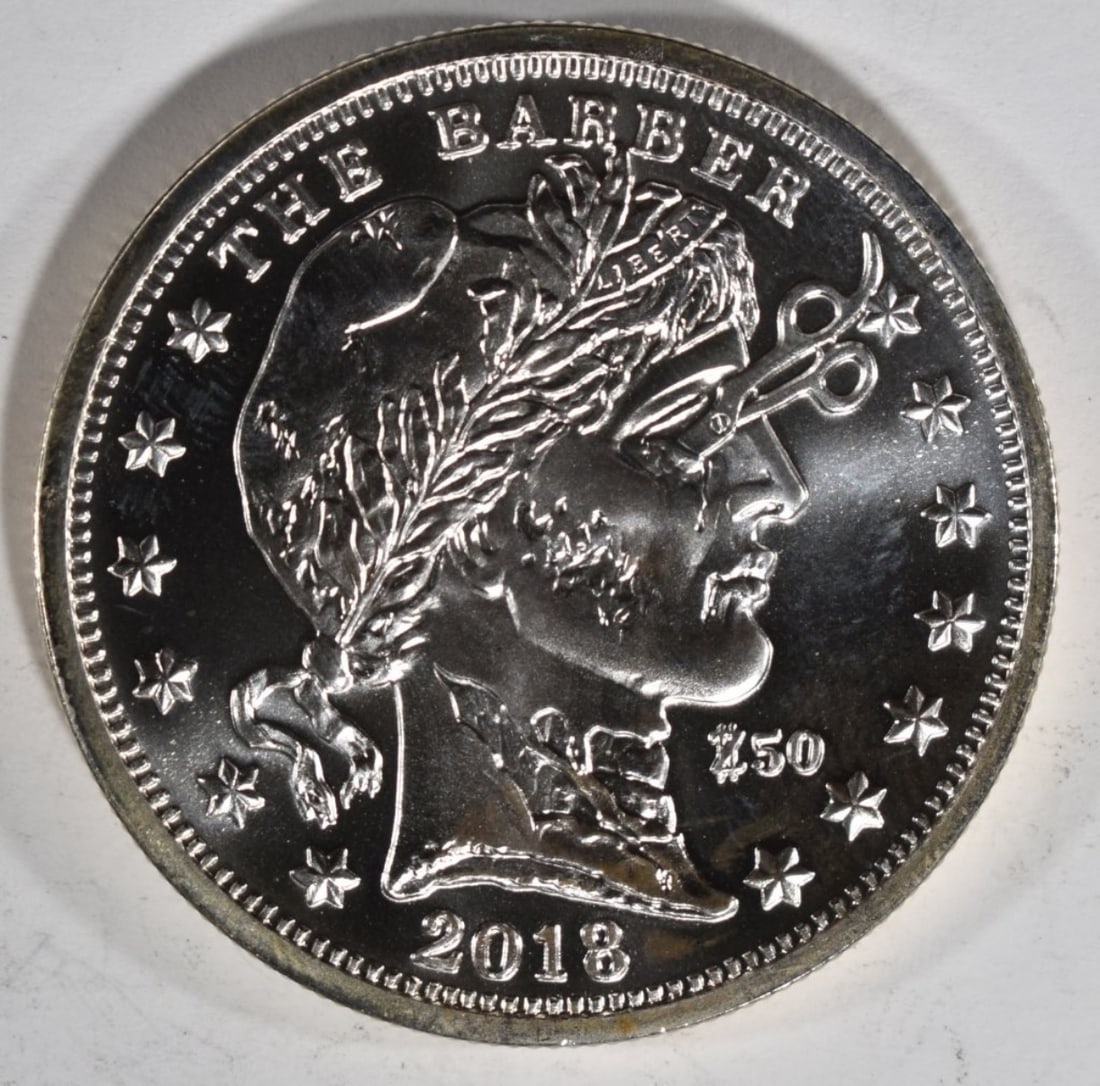 2018 1oz .999 Silver Zombucks (1 of 2)