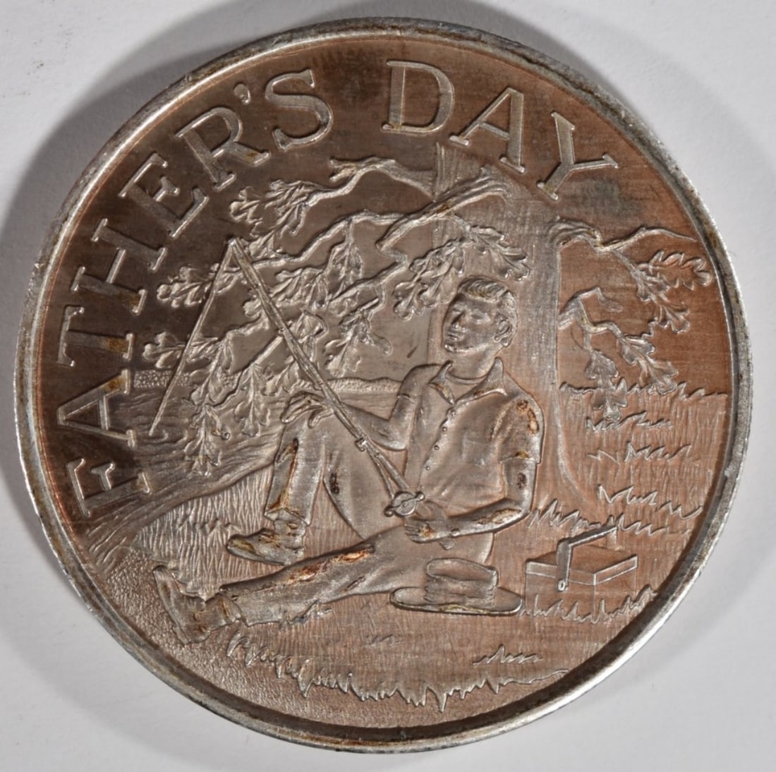 1992 Father's Day 1oz Silver Round (1 of 2)