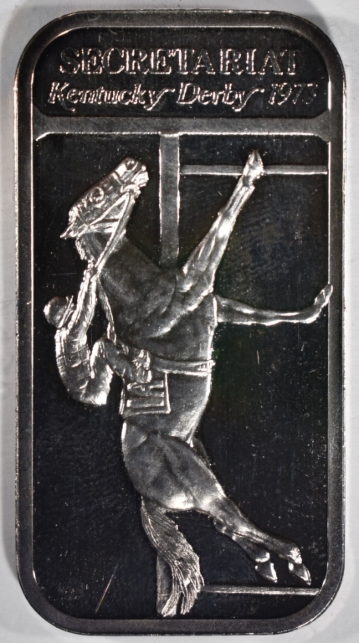 1oz .999 Silver Bar 1973 Secretariat- KY Derby (1 of 2)