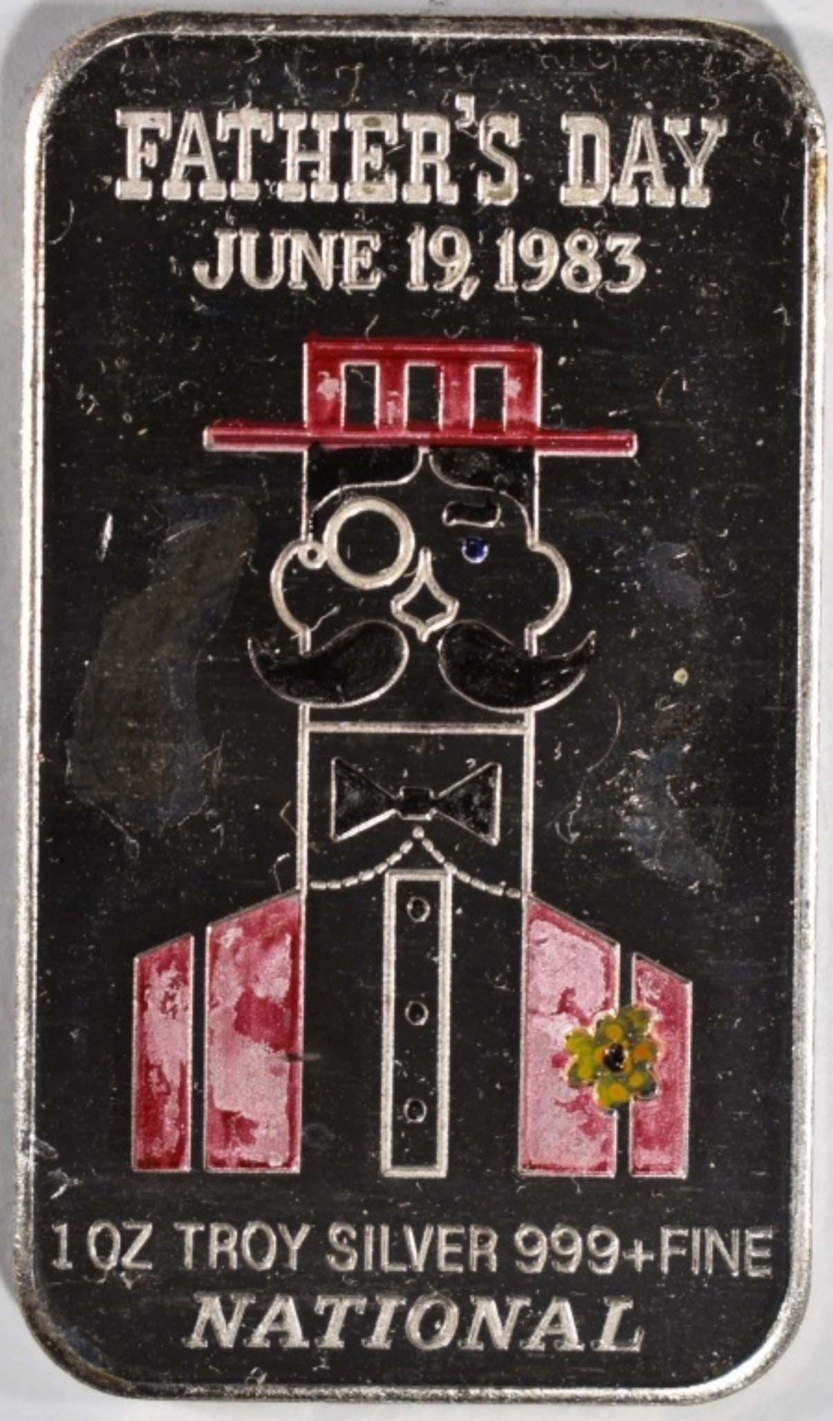 1oz .999 silver Bar- Father's Day 1983 (1 of 2)