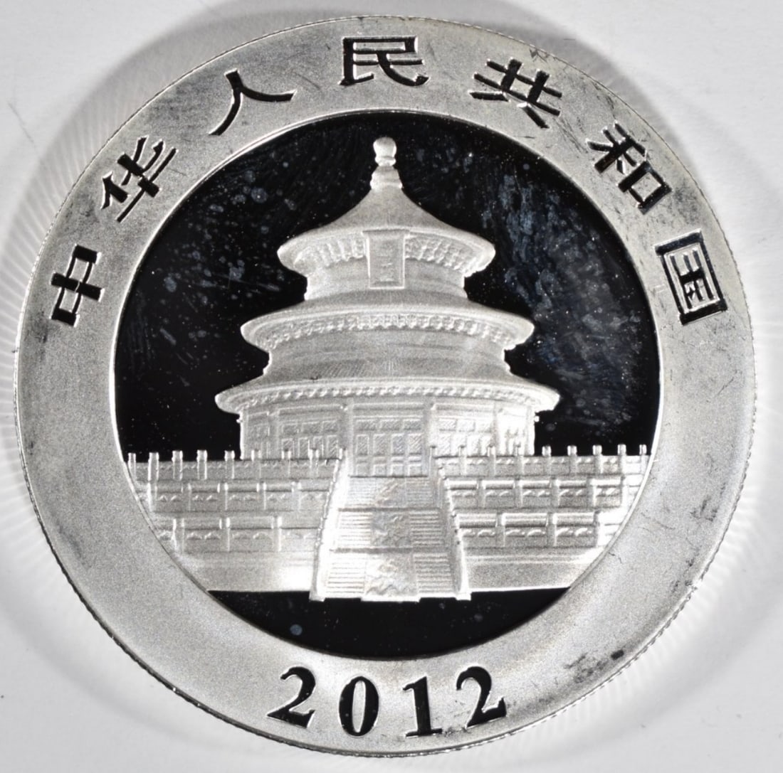 2012 1oz Silver Panda - 2