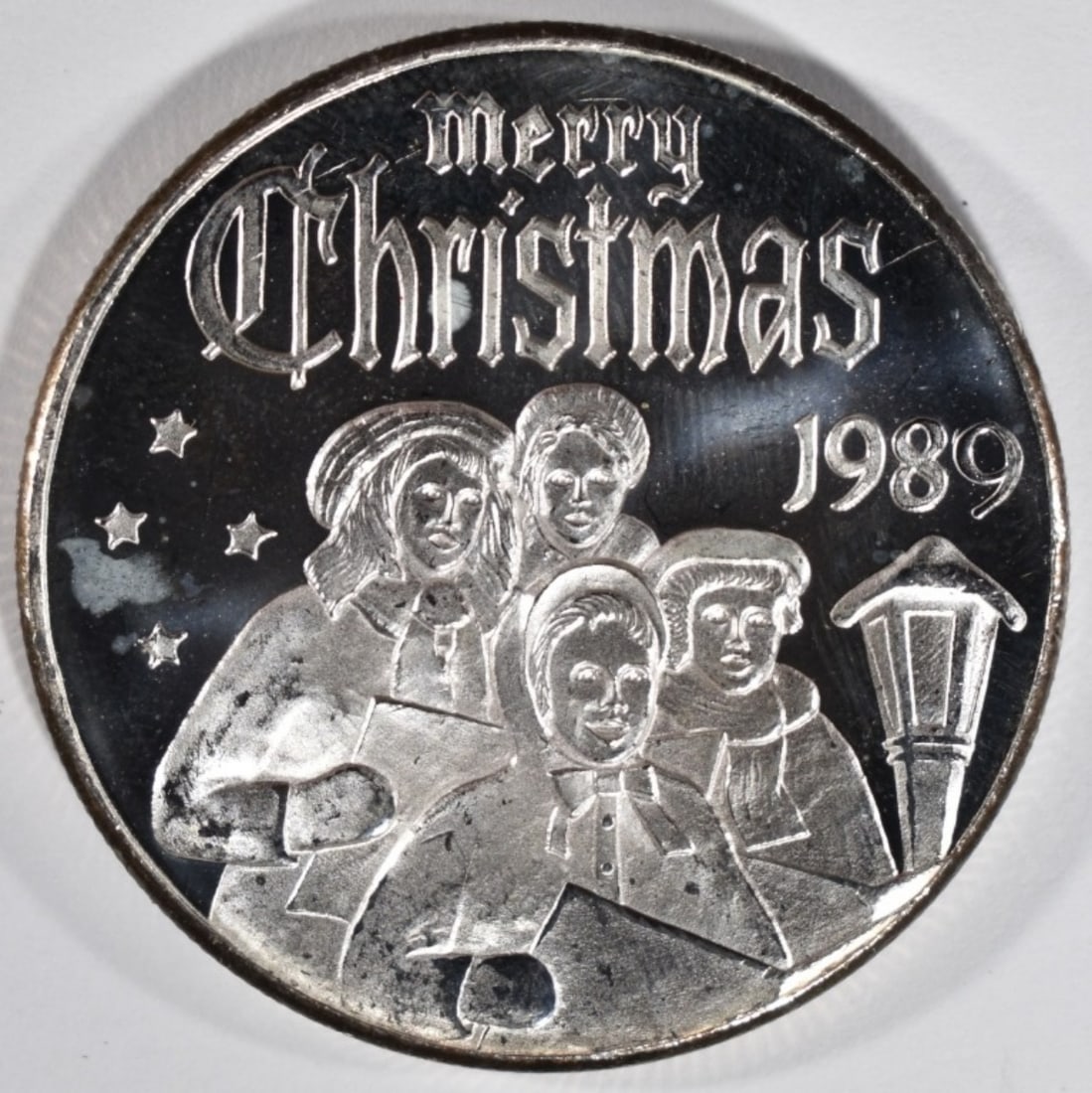 1989 1oz Merry Christmas Round: Your #1 shop for all things collectible.