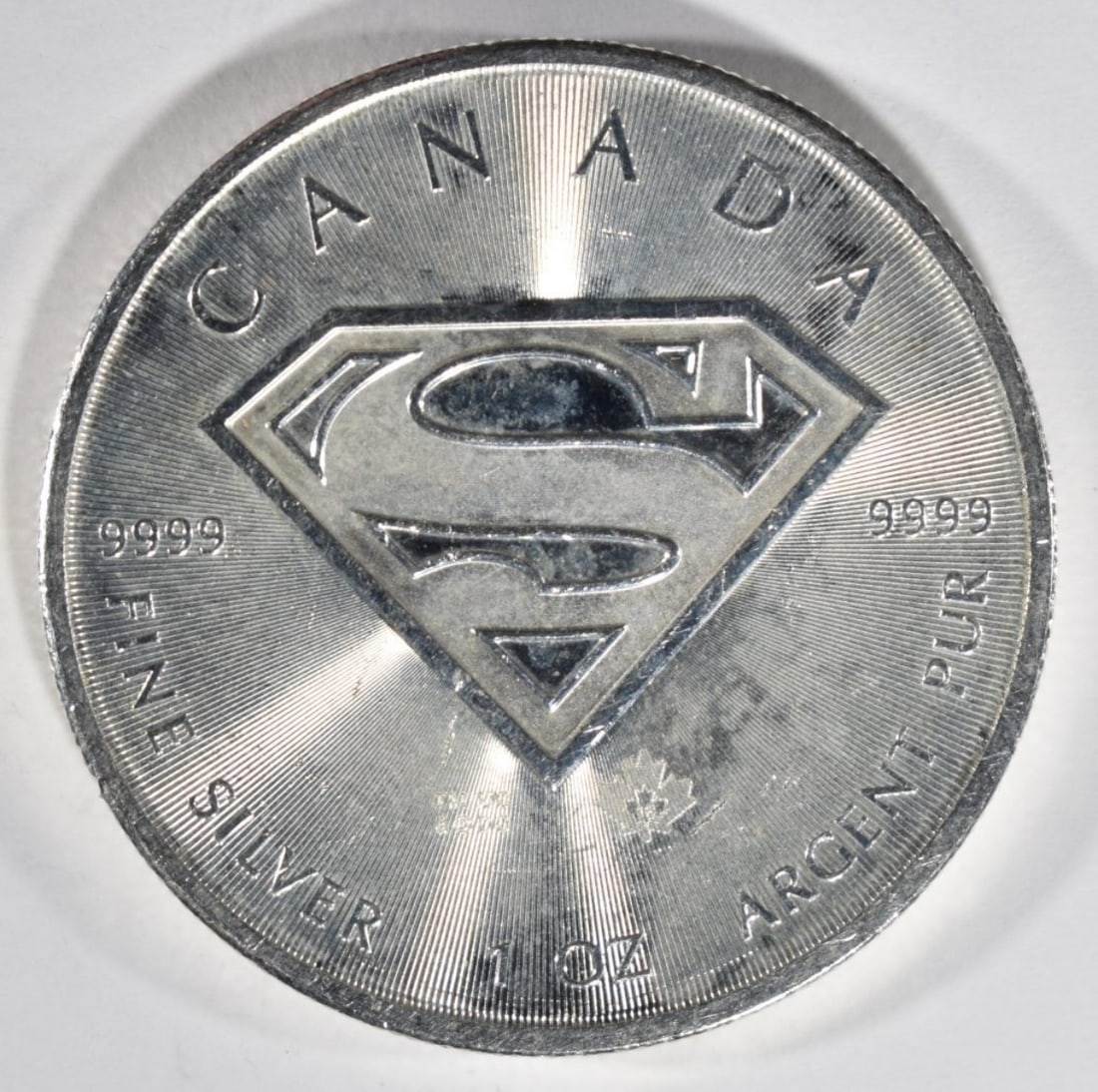 1oz .999 Superman Silver Round (1 of 2)