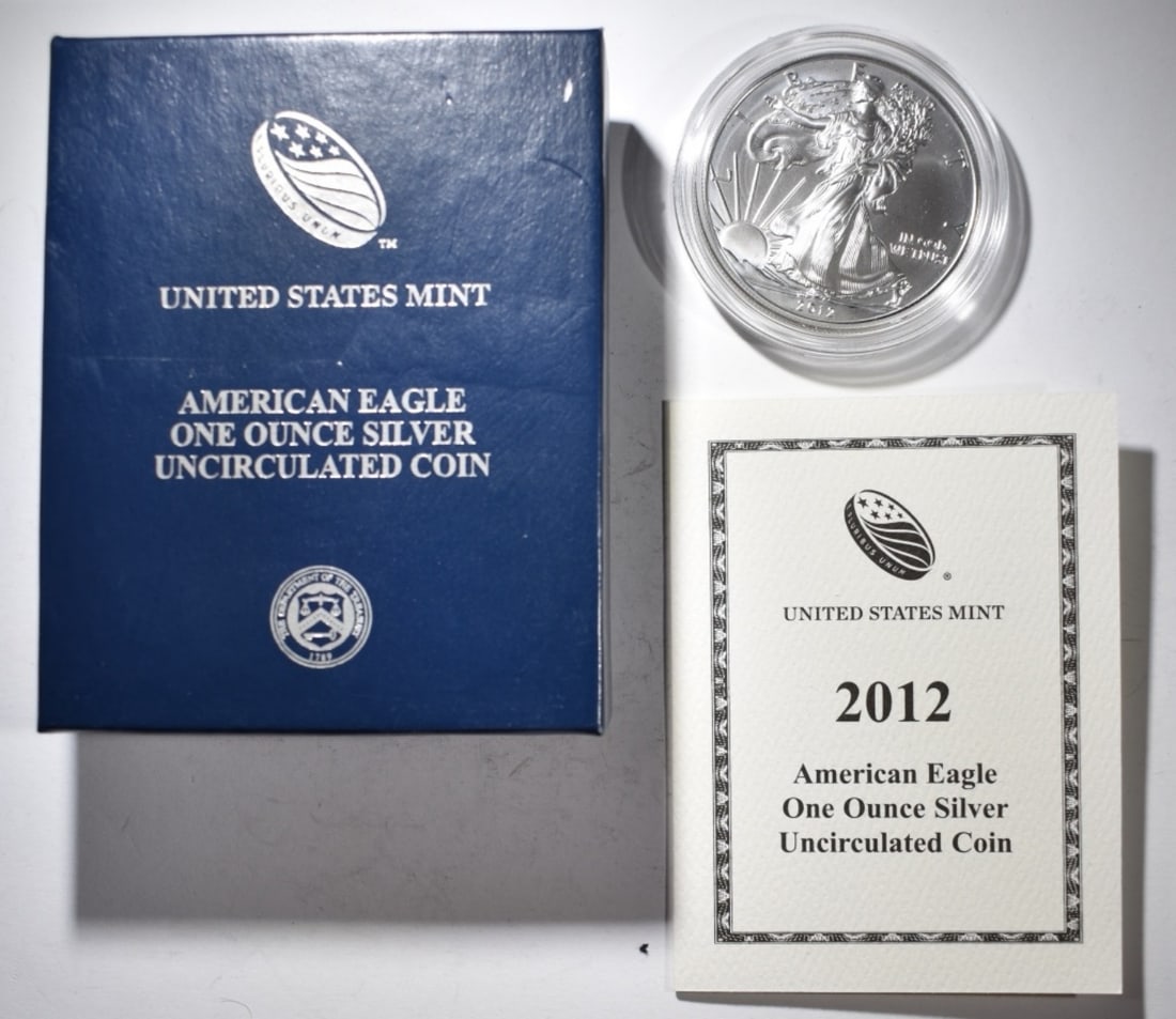 2012-W UNC Am. Silver Eagle (1 of 3)