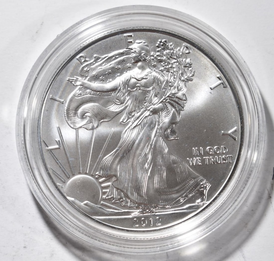 2012-W UNC Am. Silver Eagle - 2
