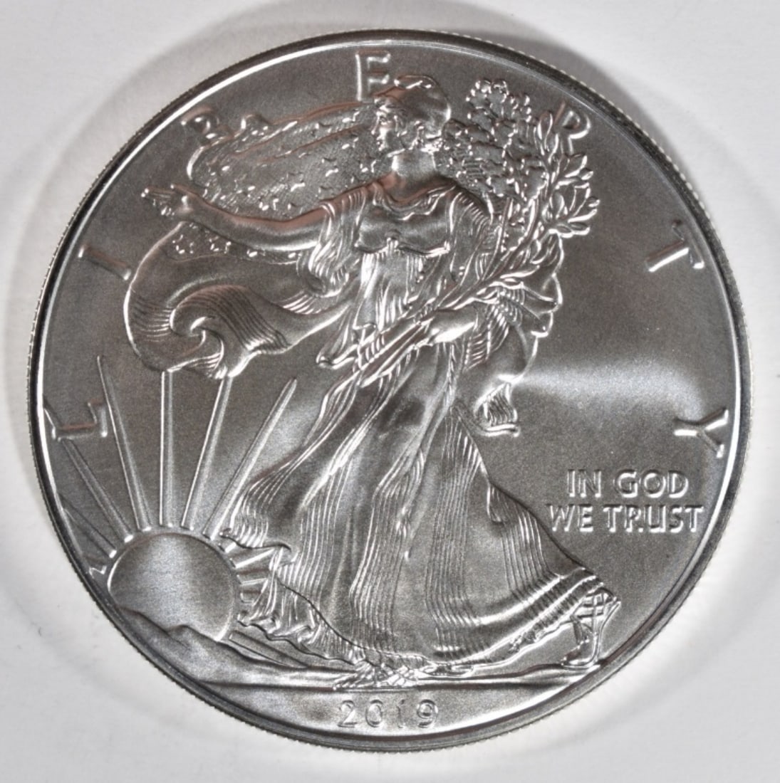 2019 American Silver Eagle, BU (1 of 2)