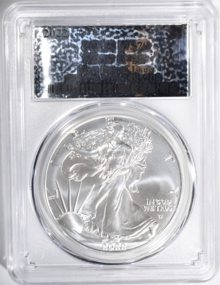 2022 Am. Silver Eagle, PCGS MS-70 (1 of 2)